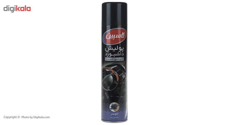 اسپری پولیش داشبورد خودرو کاسپین مدل Lavender حجم 300 میلی لیتر